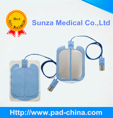 non-woven grounding pad,special connecting Bipolar reusable adult/ child grounding pad