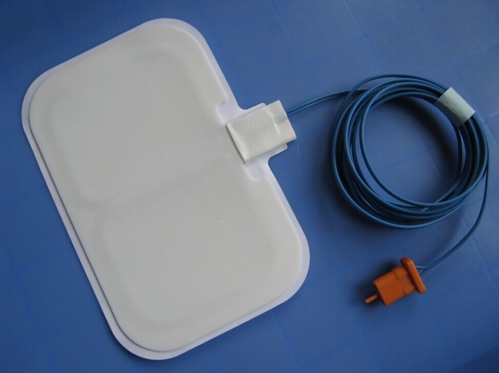 Plastic needle cable ESU plate non-woven ESU plate,PE foam material electrosurgical pad