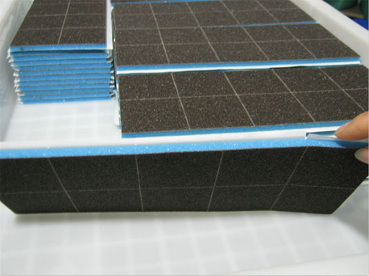 uzunluk50*genişlik50mm*kalın5mm elektrocerrahi için uç temizleyici, renk:siyah, köpük yapıştırıcı, ağ:60~100,1 adet/kese,800/Karton